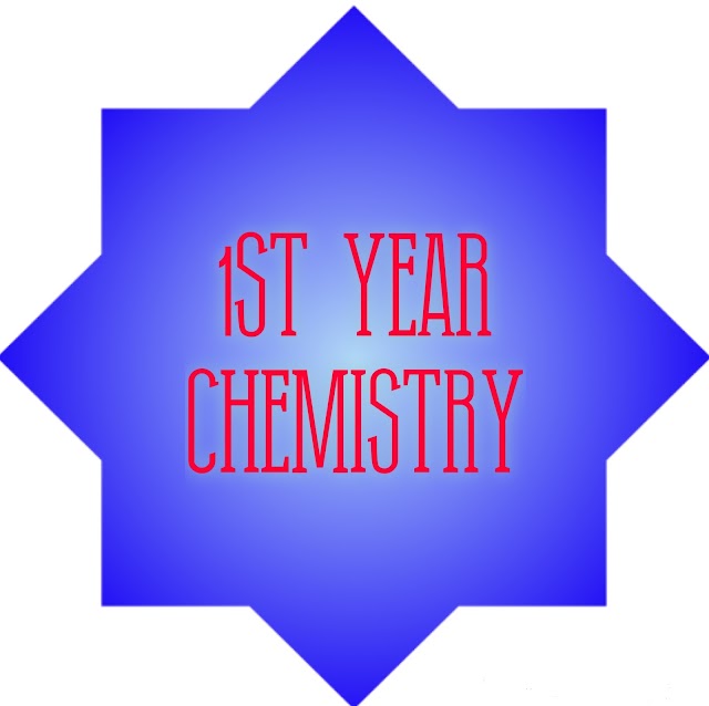 1st year chemistry objective notes ch#11