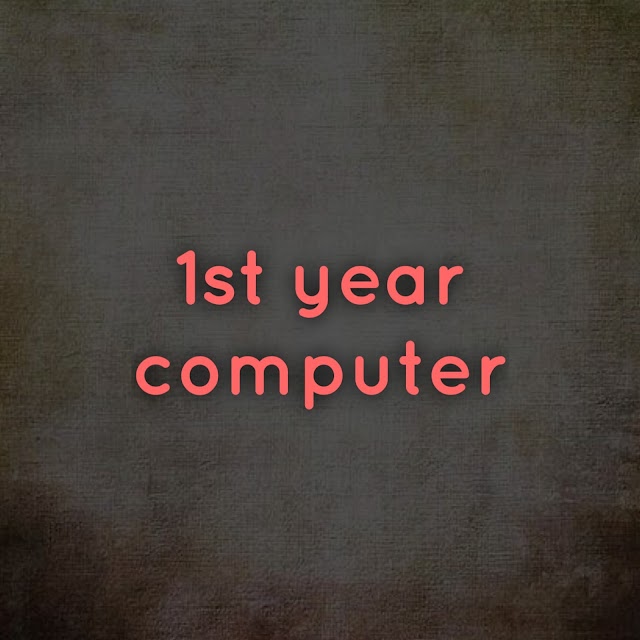 1st year computer short question  ch#10